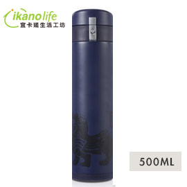 500ML溫故知心-國立故宮博物館授權-316不鏽鋼健康保溫杯-貔貅
